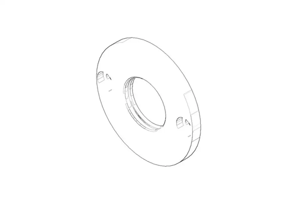DORNBRACHT Anschluss ERSATZTEILE 091720120 D. 56,50 x 5 mm, 09172012090 Galeriebild 1